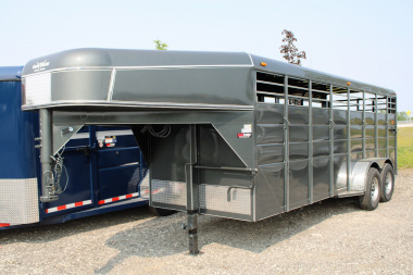 New 2025 Calico Trailers 20' STOCK TRAILER 48279 Stock / Stock Combo Trailer