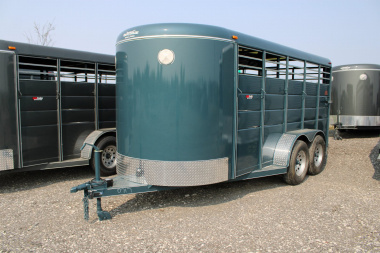 New 2025 Calico Trailers 16' STOCK TRAILER 47976 Stock / Stock Combo Trailer