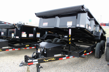 New 14FT 14K GVWR DUMP TRAILER 40715