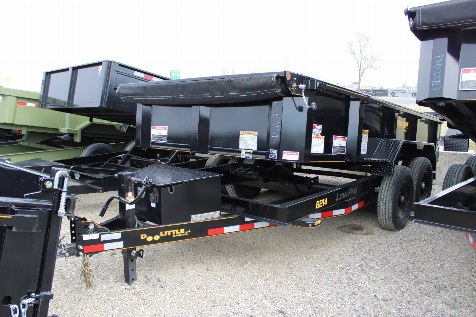 New 2024 Doolittle Trailers **CLEARANCE**14FT 14K GVWR DUMP TRAILER 46042 Dump Trailer