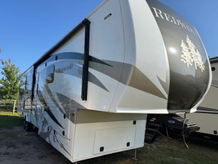 Used 2021 CrossRoads RV Redwood 4001LK Fifth Wheel