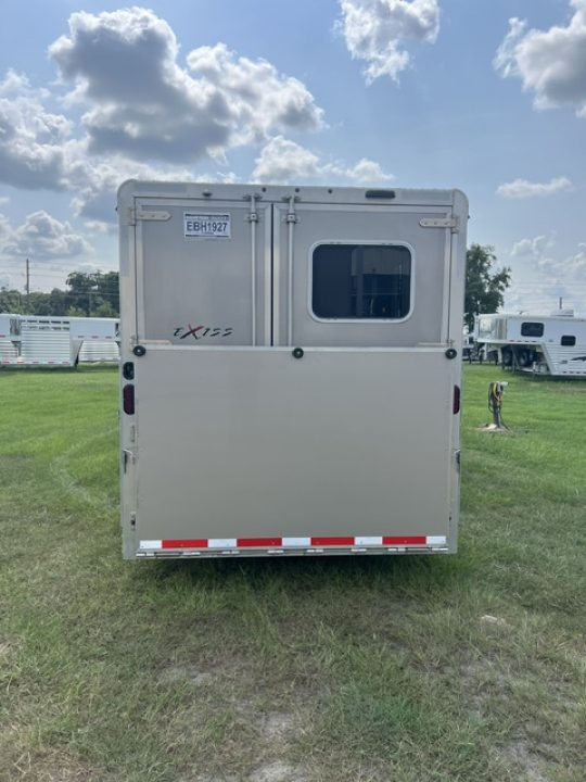 Used 2022 Exiss Trailers 3 horse gooseneck w/ dressing room Horse Trailer