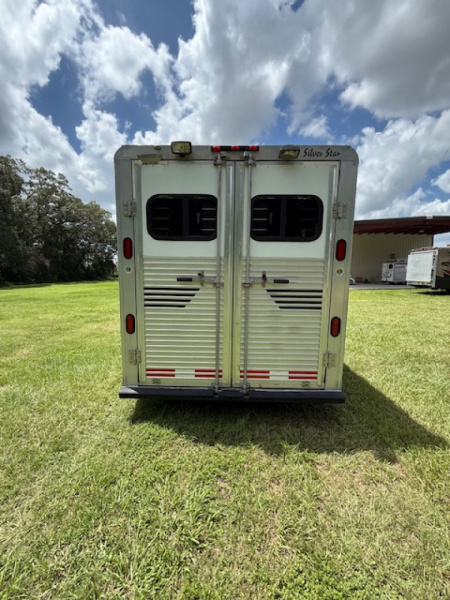 Used 1997 Silver Star 4 horse w/ weekender Horse Trailer