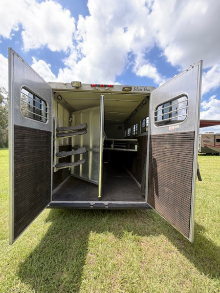 Used 1997 Silver Star 4 horse w/ weekender Horse Trailer