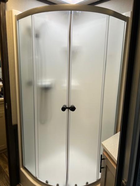 Used 2023 Merhow Trailers 8' wide 12' farmhouse lq w/ bunks and stock area Stock / Stock Combo Trailer