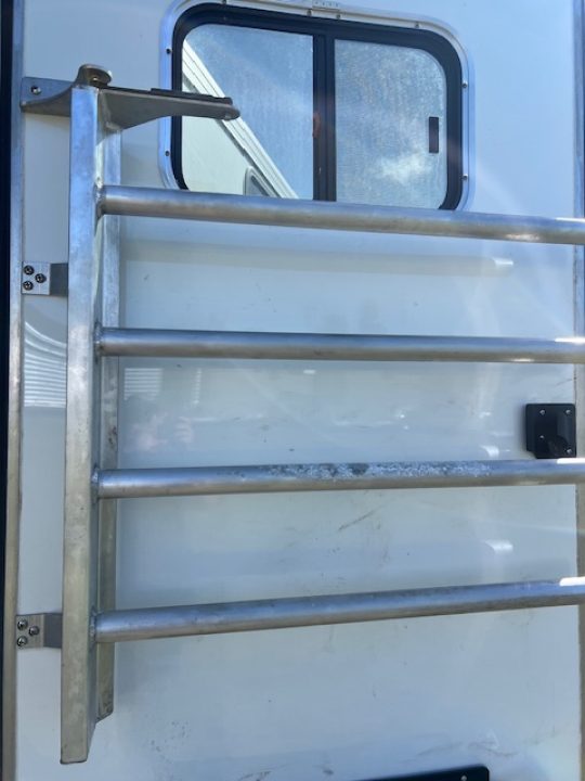 Used 2023 Cimarron Trailers 3 horse with dressing room Horse Trailer