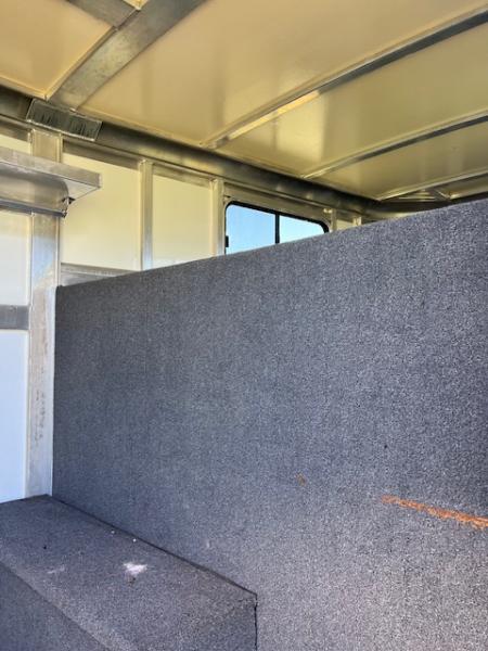 Used 2023 Cimarron Trailers 3 horse with dressing room Horse Trailer