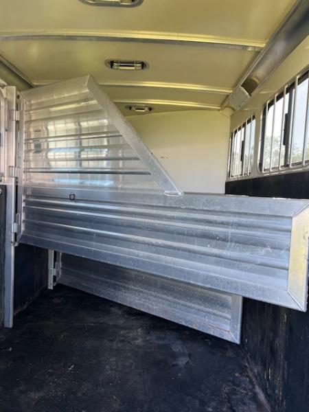 Used 2023 Cimarron Trailers 3 horse with dressing room Horse Trailer