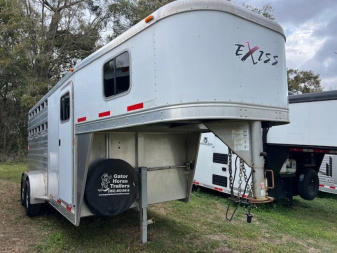 Used 2016 Exiss Trailers Horse Trailer