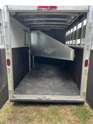 Used 2016 Exiss Trailers Horse Trailer
