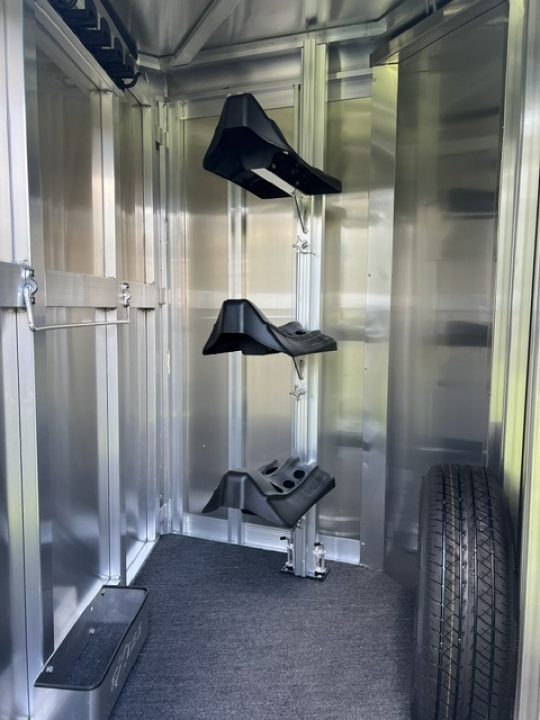New 2026 Exiss Trailers 3 horse model CXF bumper pull with dressing room Horse Trailer