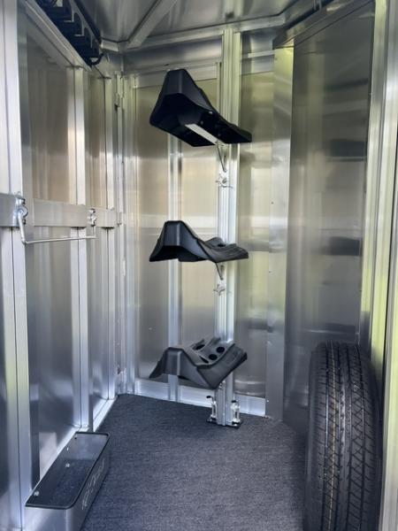 New 2026 Exiss Trailers 3 horse model CXF bumper pull with dressing room Horse Trailer