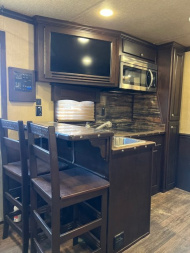 Used 2018 Merhow Trailers 8' wide 4 horse w/17' living quarters Horse Trailer