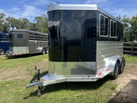 New 2026 Exiss Trailers 2 horse slant model XT with dressing room Horse Trailer
