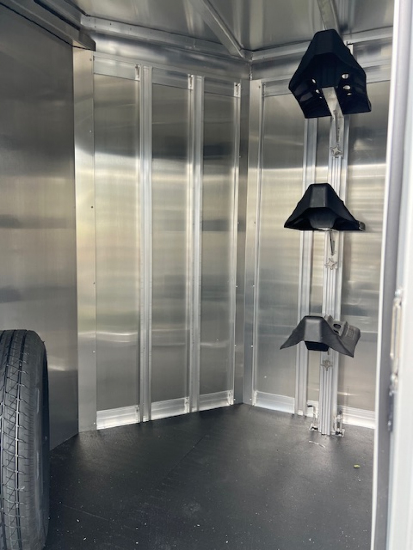 New 2026 Exiss Trailers 16' stock w/ dressing room Stock / Stock Combo Trailer