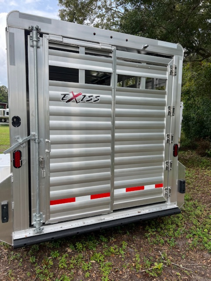 New 2026 Exiss Trailers 16' stock w/ dressing room Stock / Stock Combo Trailer