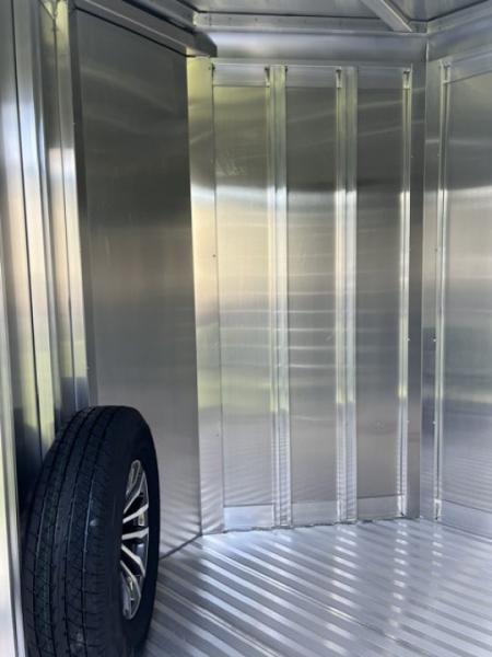 New 2026 Exiss Trailers 16' stock w/ pens and dressing room Stock / Stock Combo Trailer