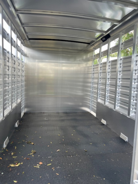 New 2026 Exiss Trailers 16' stock w/ dressing room Stock / Stock Combo Trailer