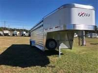 New 2025 EXISS TRAILERS 24' stock trailer Stock / Stock Combo Trailer