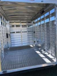New 2025 EXISS TRAILERS 24' stock trailer Stock / Stock Combo Trailer