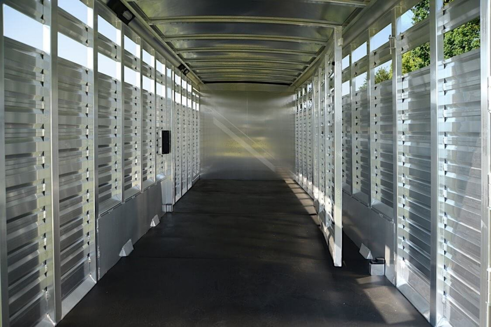 New 2025 Exiss Trailers 20' stock combo 7' wide w/dressing room Stock / Stock Combo Trailer