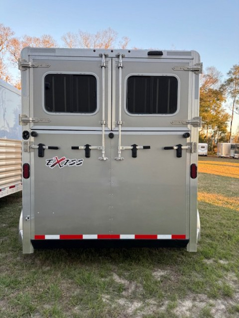 New 2025 Exiss Trailers 2 horse straight load (model 724) Horse Trailer