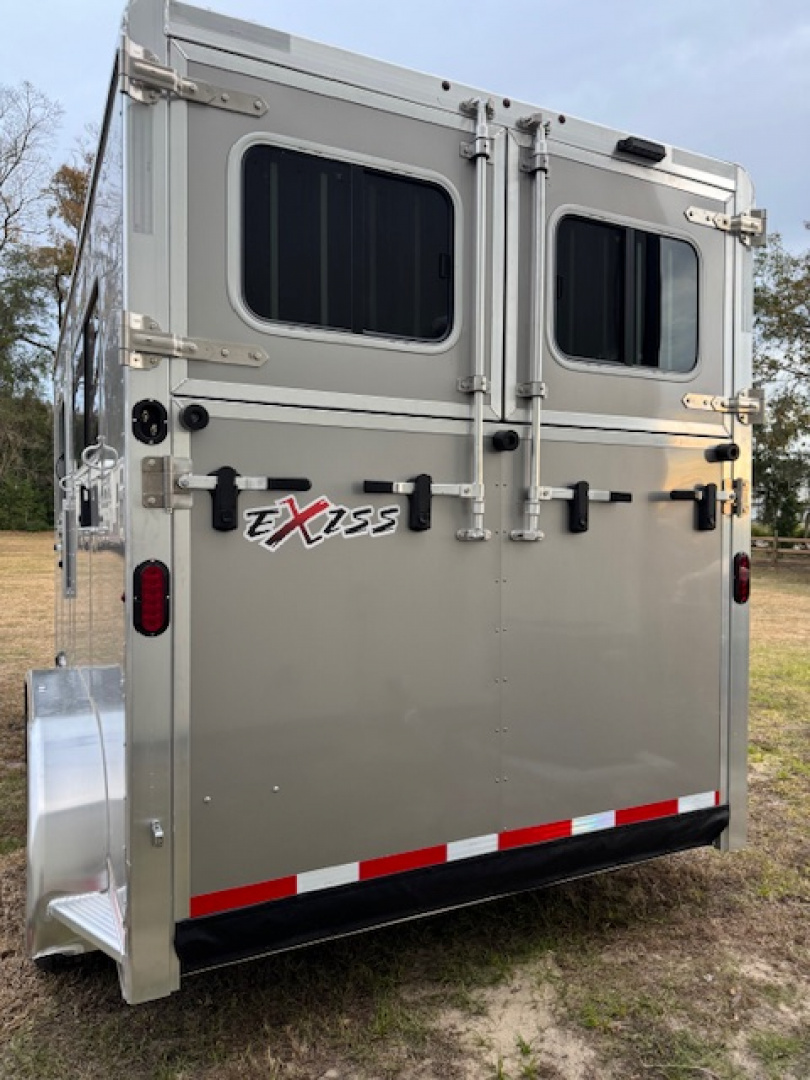 New 2026 Exiss Trailers 2 horse straight load (model 724) Horse Trailer