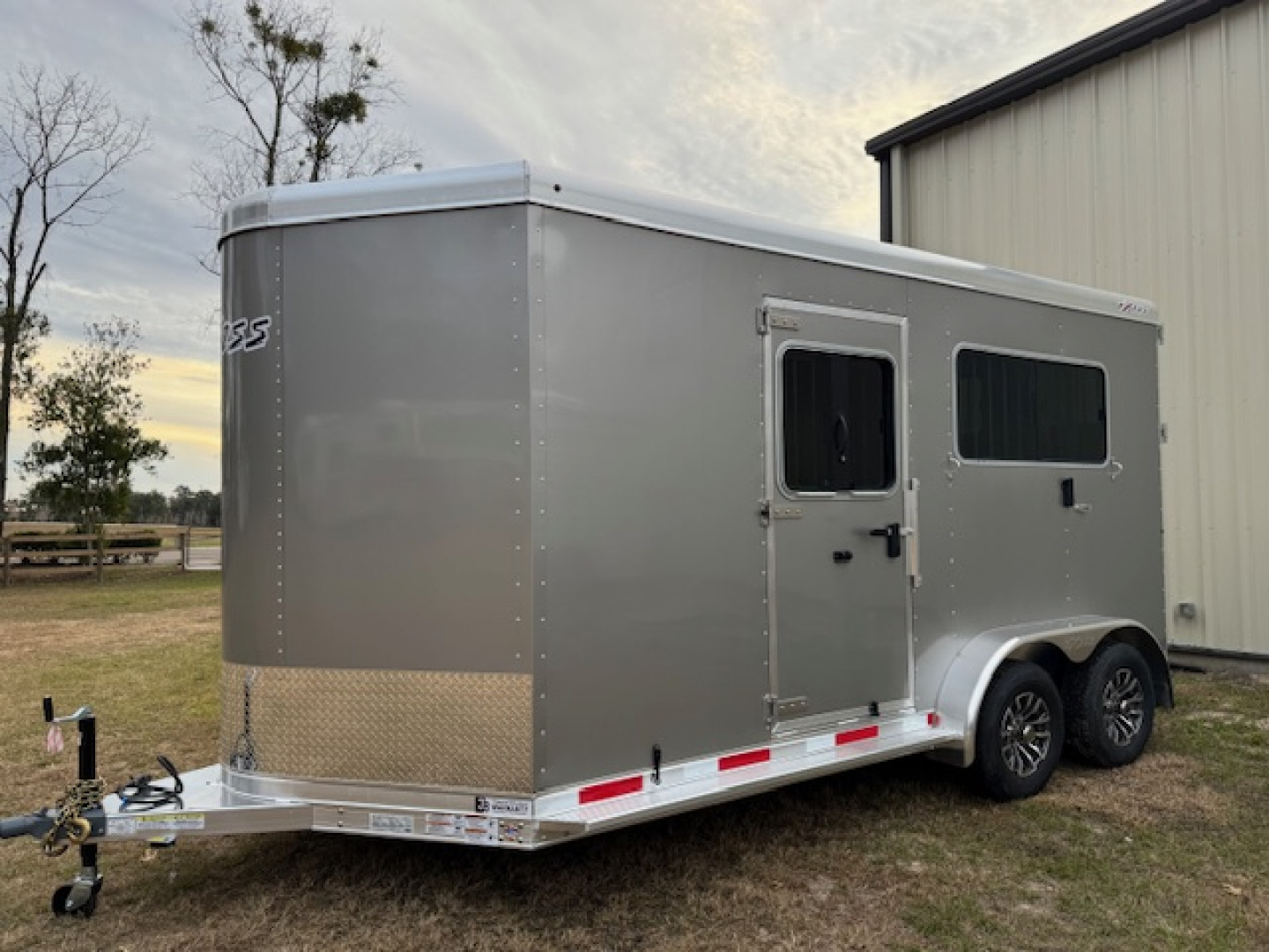 New 2026 Exiss Trailers 2 horse straight load (model 724) Horse Trailer