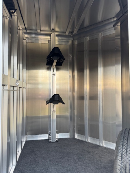 New 2026 Exiss Trailers 2 horse straight load (model 724) Horse Trailer