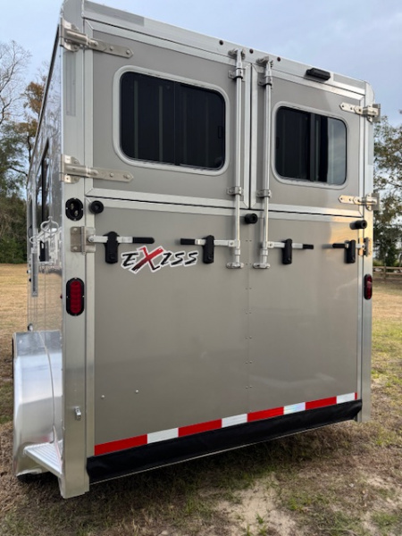 New 2026 Exiss Trailers 2 horse straight load (model 724) Horse Trailer