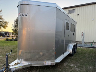 New 2025 Exiss Trailers 2 horse straight load (model 724) Horse Trailer
