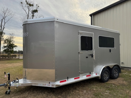 New 2026 Exiss Trailers 2 horse straight load (model 724) Horse Trailer