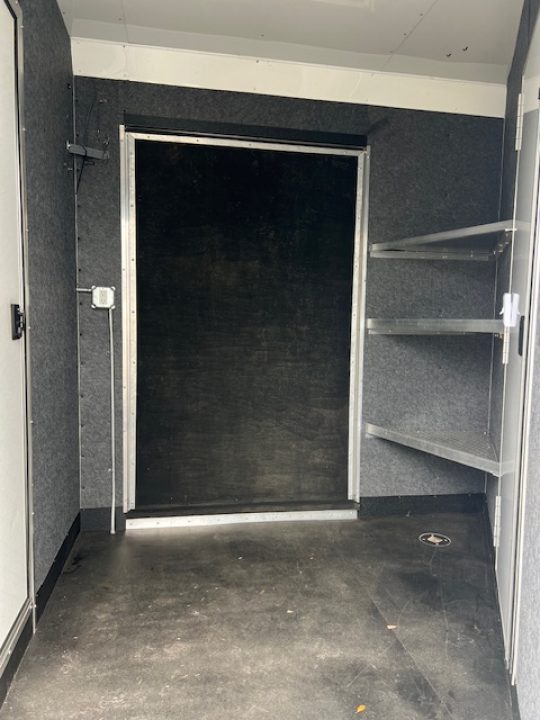 Used 2024 Merhow Trailers 8' wide 15' lq w/ outside kitchen midtack and gen Stock / Stock Combo Trailer