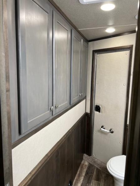 Used 2024 Merhow Trailers 8' wide 15' lq w/ outside kitchen midtack and gen Stock / Stock Combo Trailer