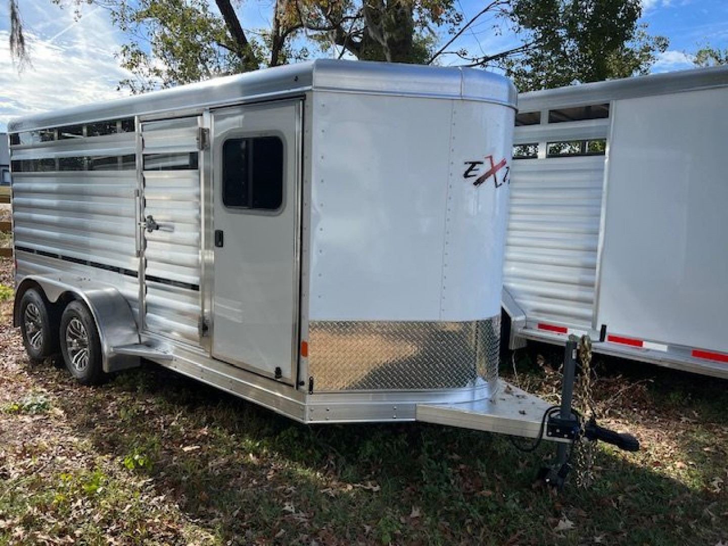 New 2025 EXISS TRAILERS Exhibitor mini model 615 w/ pens Stock / Stock Combo Trailer