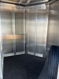 New 2025 EXISS TRAILERS Exhibitor mini model 615 w/ pens Stock / Stock Combo Trailer