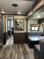 New 2024 Merhow Trailers 8' wide 3 horse w/ 18' living quarters superslide dual aisle Horse Trailer