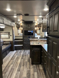 New 2024 Merhow Trailers 8' wide 3 horse w/ 18' living quarters superslide dual aisle Horse Trailer
