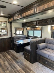 New 2024 Merhow Trailers 8' wide 3 horse w/ 18' living quarters superslide dual aisle Horse Trailer