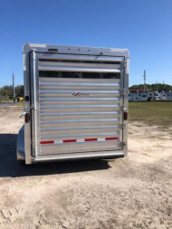 New 2025 EXISS TRAILERS 2 horse with dressing room model CXF Horse Trailer