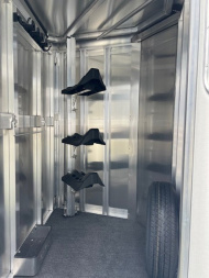 New 2025 EXISS TRAILERS 3 horse bumper pull XT with dressing room Horse Trailer