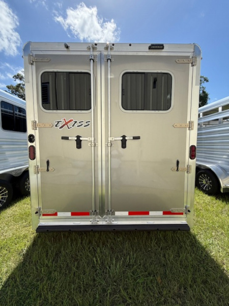 New 2025 EXISS TRAILERS 3 horse bumper pull XT with dressing room Horse Trailer
