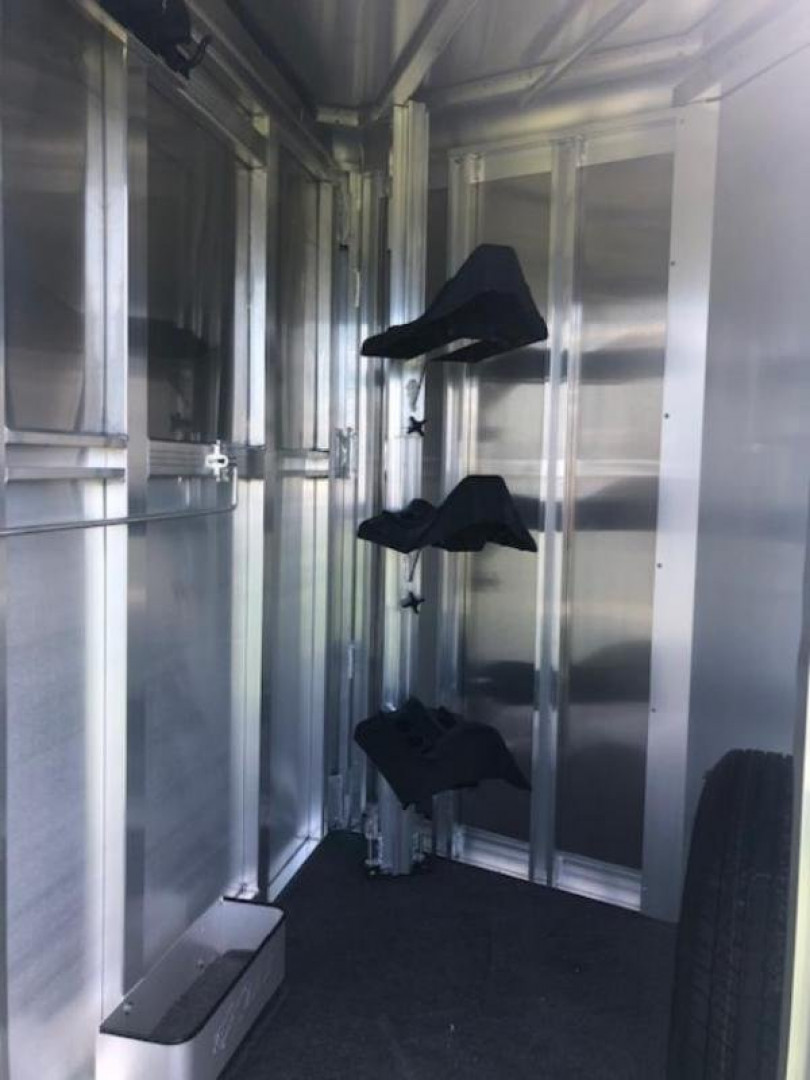 New 2025 EXISS TRAILERS 3 horse bumper pull with dressing room (model CXF Horse Trailer