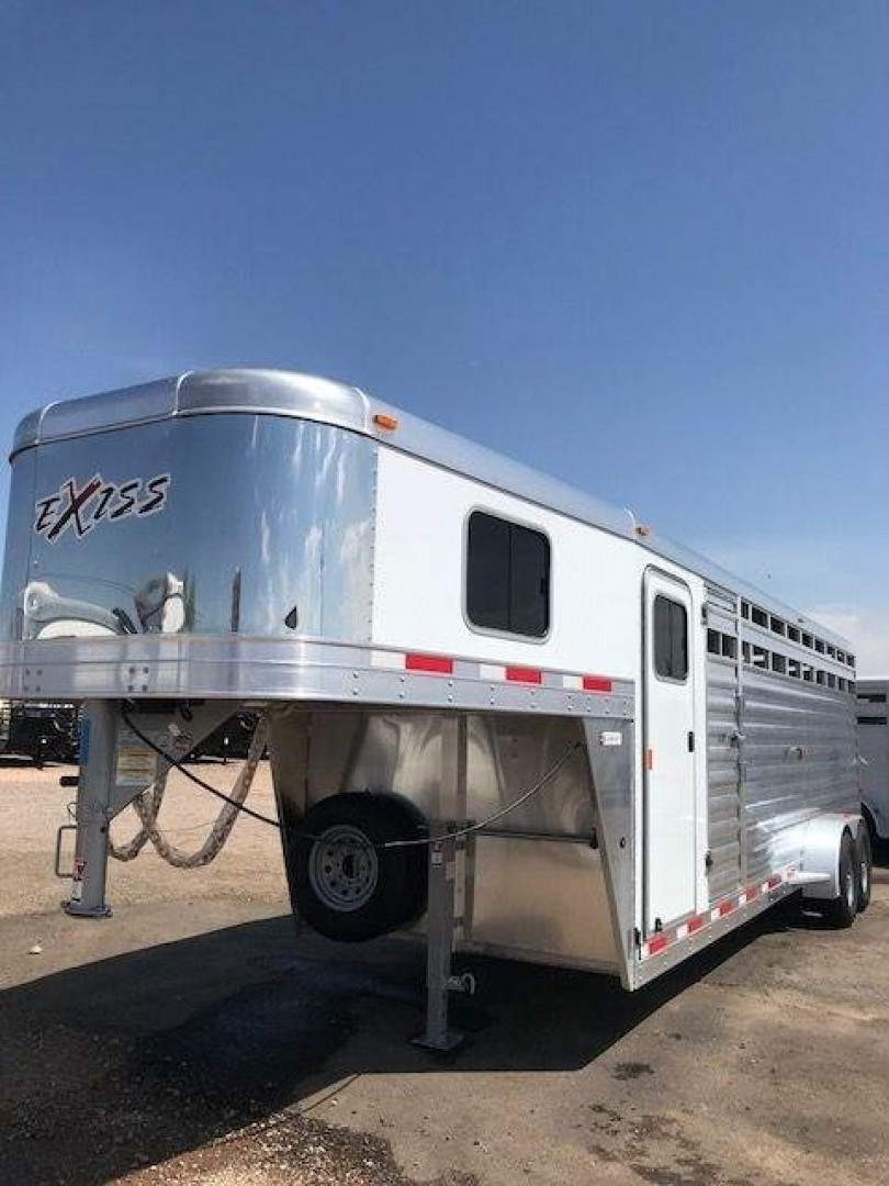 New 2025 Exiss Trailers stock combo 24 Horse Trailer