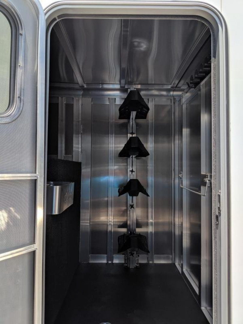 New 2025 Exiss Trailers stock combo 24 Horse Trailer