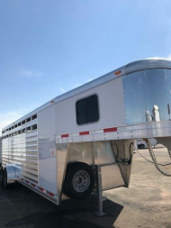 New 2025 Exiss Trailers stock combo 24 Horse Trailer