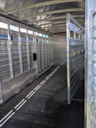 New 2025 Exiss Trailers stock combo 24 Horse Trailer