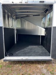 New 2025 EXISS TRAILERS 2 horse slant XT with dressing room Horse Trailer