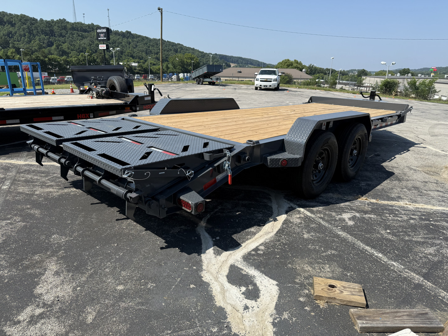 New 2026 Iron Bull EWB 83X20 I-BEAM SUR Equipment Trailer