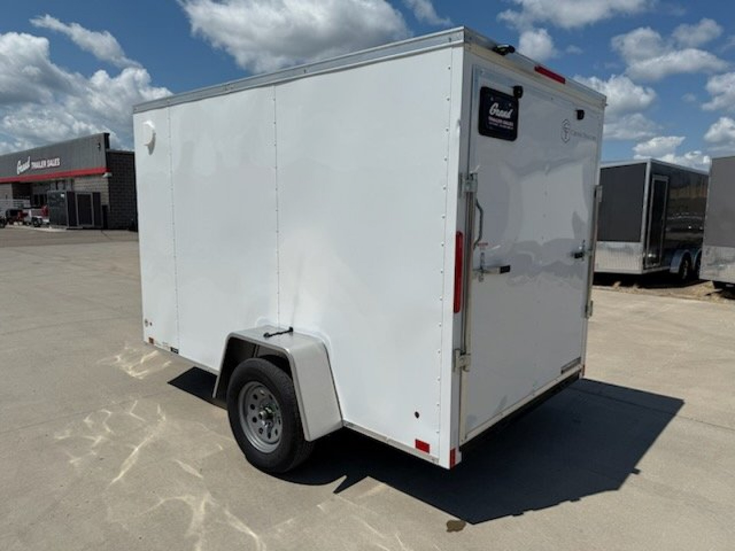 New 2025 CROSS TRAILERS 6' x 10'+24 Enclosed Cargo Trailer W/Rear Ramp, Beta Series